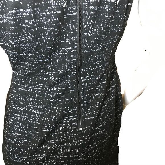 Vince Camuto Lace Marbleized Sleeveless Dress Black Size 4 - Picture 8 of 12
